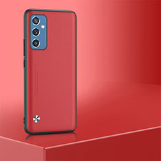 Funda Lujo Cuero Carcasa S01 para Samsung Galaxy M52 5G Rojo