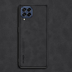 Funda Lujo Cuero Carcasa S01 para Samsung Galaxy M53 5G Negro