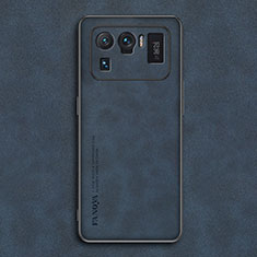 Funda Lujo Cuero Carcasa S01 para Xiaomi Mi 11 Ultra 5G Azul
