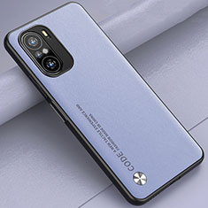 Funda Lujo Cuero Carcasa S01 para Xiaomi Mi 11i 5G Purpura Claro