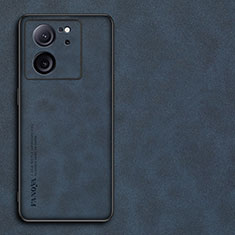 Funda Lujo Cuero Carcasa S01 para Xiaomi Mi 13T Pro 5G Azul