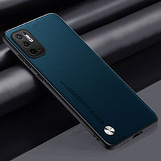 Funda Lujo Cuero Carcasa S01 para Xiaomi Redmi Note 10T 5G Verde