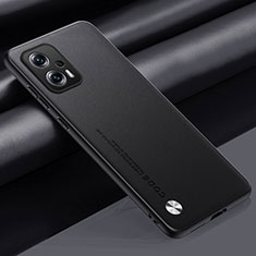 Funda Lujo Cuero Carcasa S01 para Xiaomi Redmi Note 11T Pro+ Plus 5G Negro