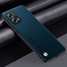 Funda Lujo Cuero Carcasa S01 para Xiaomi Redmi Note 11T Pro+ Plus 5G Verde
