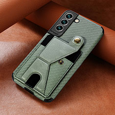 Funda Lujo Cuero Carcasa S01D para Samsung Galaxy S23 5G Verde