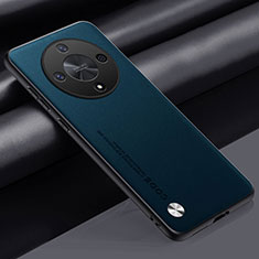 Funda Lujo Cuero Carcasa S02 para Huawei Honor Magic6 Lite 5G Azul