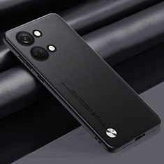 Funda Lujo Cuero Carcasa S02 para OnePlus Ace 2V 5G Negro