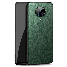 Funda Lujo Cuero Carcasa S02 para Vivo Nex 3S Verde