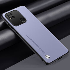 Funda Lujo Cuero Carcasa S02 para Xiaomi POCO C3 Purpura Claro