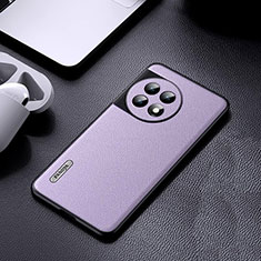 Funda Lujo Cuero Carcasa S03 para OnePlus 11 5G Purpura Claro