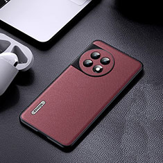 Funda Lujo Cuero Carcasa S03 para OnePlus Ace 2 Pro 5G Rojo