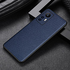 Funda Lujo Cuero Carcasa S03 para Xiaomi Mi 12S Pro 5G Azul