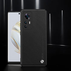 Funda Lujo Cuero Carcasa S03 para Xiaomi Mi 12T 5G Negro