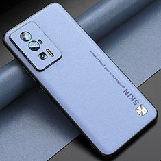 Funda Lujo Cuero Carcasa S03 para Xiaomi Poco F5 Pro 5G Azul Claro