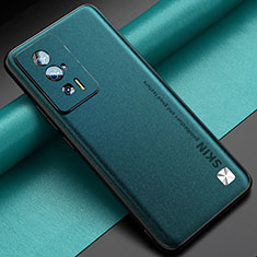 Funda Lujo Cuero Carcasa S03 para Xiaomi Poco F5 Pro 5G Verde