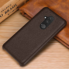 Funda Lujo Cuero Carcasa S04 para Huawei Mate 20 Lite Marron