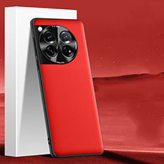 Funda Lujo Cuero Carcasa S06 para OnePlus 12R 5G Rojo