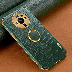 Funda Lujo Cuero Carcasa S06 para Xiaomi Mi 12S Ultra 5G Verde