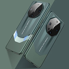 Funda Lujo Cuero Carcasa S09 para Huawei Mate 60 Pro+ Plus Verde
