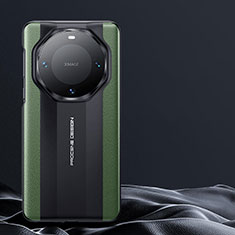 Funda Lujo Cuero Carcasa S10 para Huawei Mate 60 Pro+ Plus Verde