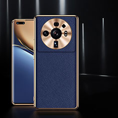 Funda Lujo Cuero Carcasa S10 para Xiaomi Mi 12 Ultra 5G Azul