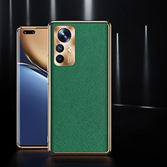 Funda Lujo Cuero Carcasa S10 para Xiaomi Mi 12S 5G Verde