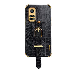 Funda Lujo Cuero Carcasa XD1 para Xiaomi Mi 10T 5G Negro