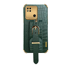 Funda Lujo Cuero Carcasa XD1 para Xiaomi POCO C31 Verde