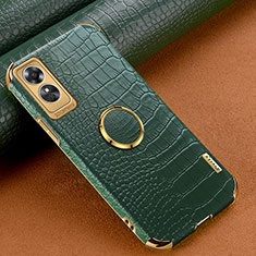 Funda Lujo Cuero Carcasa XD2 para Oppo A17 Verde