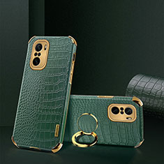 Funda Lujo Cuero Carcasa XD2 para Xiaomi Mi 11X 5G Verde