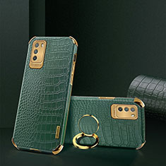 Funda Lujo Cuero Carcasa XD2 para Xiaomi Poco M3 Verde