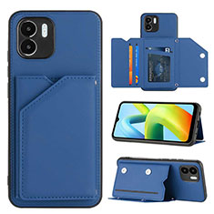 Funda Lujo Cuero Carcasa YB1 para Xiaomi Redmi A2 Azul