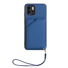 Funda Lujo Cuero Carcasa YB2 para Xiaomi Redmi A1 Azul