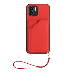 Funda Lujo Cuero Carcasa YB2 para Xiaomi Redmi A2 Plus Rojo