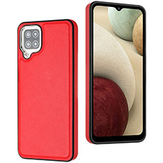 Funda Lujo Cuero Carcasa YB3 para Samsung Galaxy M12 Rojo