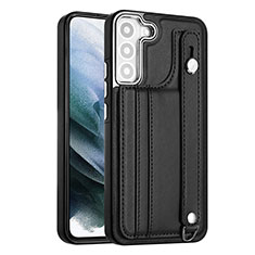 Funda Lujo Cuero Carcasa YB4 para Samsung Galaxy S22 Plus 5G Negro