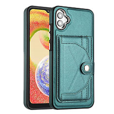 Funda Lujo Cuero Carcasa YB5 para Samsung Galaxy A04E Verde