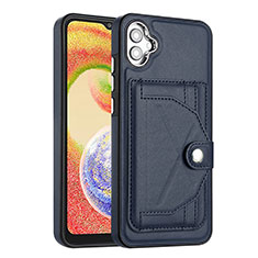 Funda Lujo Cuero Carcasa YB5 para Samsung Galaxy M04 Azul