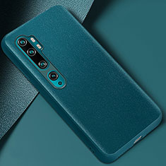 Funda Lujo Cuero Carcasa Z02 para Xiaomi Mi Note 10 Verde