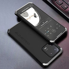 Funda Lujo Marco de Aluminio Carcasa 360 Grados para Xiaomi Mi 13 5G Negro