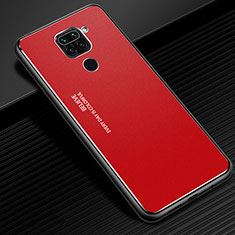 Funda Lujo Marco de Aluminio Carcasa G01 para Xiaomi Redmi 10X 4G Rojo