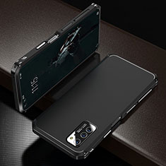 Funda Lujo Marco de Aluminio Carcasa M01 para Huawei Honor View 30 5G Negro
