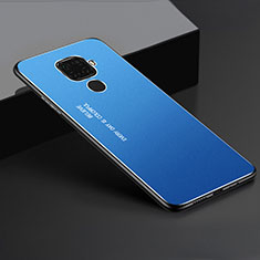 Funda Lujo Marco de Aluminio Carcasa para Huawei Nova 5i Pro Azul