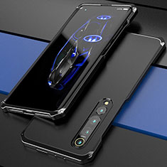 Funda Lujo Marco de Aluminio Carcasa para Xiaomi Mi 10 Negro