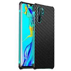 Funda Lujo Marco de Aluminio Carcasa S01 para Huawei P30 Pro Cian