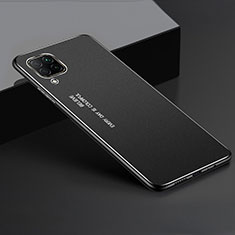 Funda Lujo Marco de Aluminio Carcasa T01 para Huawei Nova 7i Negro