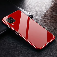 Funda Lujo Marco de Aluminio Carcasa T02 para Huawei Nova 7i Rojo