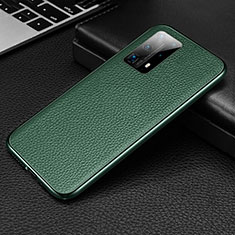 Funda Lujo Marco de Aluminio Carcasa T02 para Huawei P40 Pro+ Plus Verde