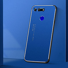 Funda Lujo Marco de Aluminio Carcasa T04 para Huawei Honor View 20 Azul