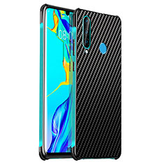 Funda Lujo Marco de Aluminio Carcasa T06 para Huawei P30 Lite Cian